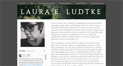 Desktop Screenshot of lauraeludtke.com